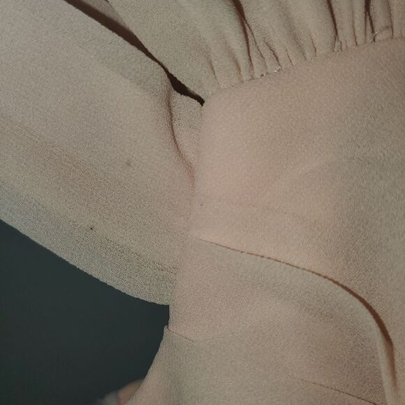 Lulu's Blush Pleated Dress - Picture 4 of 12
